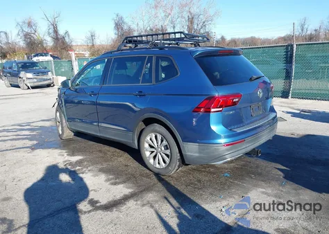 2019 Volkswagen Tiguan 2.0T S from USA, damaged, VIN 3VV1B7AX9KM091533